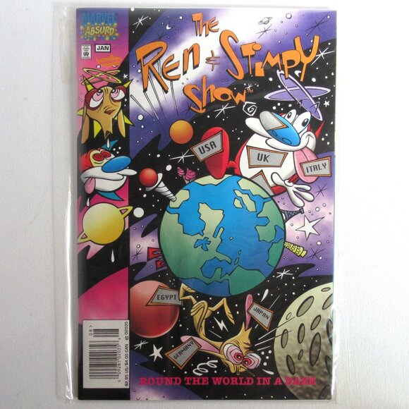 The Ren & Stimpy Show, Comic, TV, Vintage 96 - Picture 1 of 5